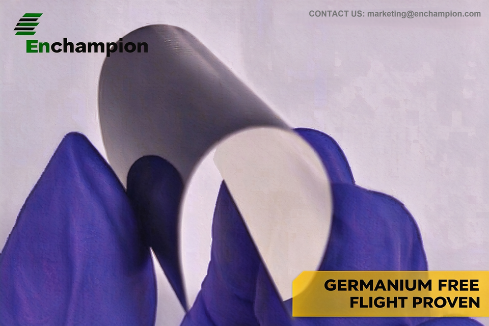 Flexible IMM Triple-Junction GaAs Solar Cell for Space