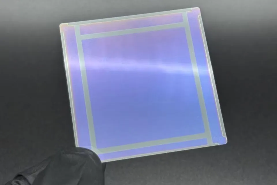 Space grade Ultra Thin Cover Glass