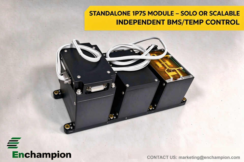 Battery System for Space - FlexS - S100 - 1P7S to 3P7S